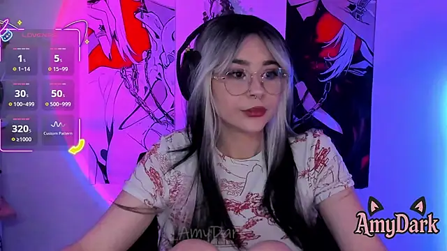  AmyDark online show from April 13, 8:02 pm