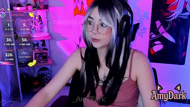  AmyDark online show from March 5, 12:40 am