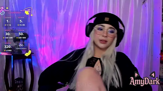  AmyDark online show from February 13, 12:10 am