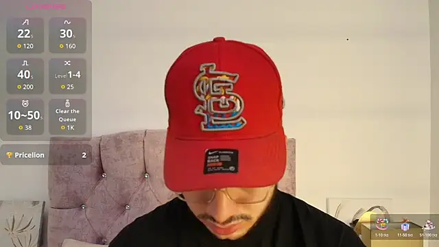 Amadeo Wild online show from December 3, 2:27 pm