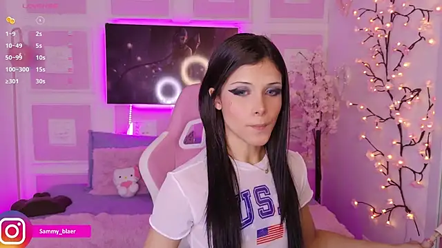 Snapshot of Sammyblaer chatting on July 4, 9:08 pm Sammyblaer online show from July 4, 9:08 pm