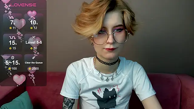 Angel Jules online show from March 14, 1:05 am
