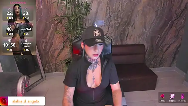 Alahia Dangelo online show from May 3, 4:10 pm
