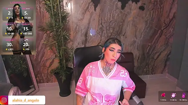 Alahia Dangelo online show from April 11, 5:38 pm