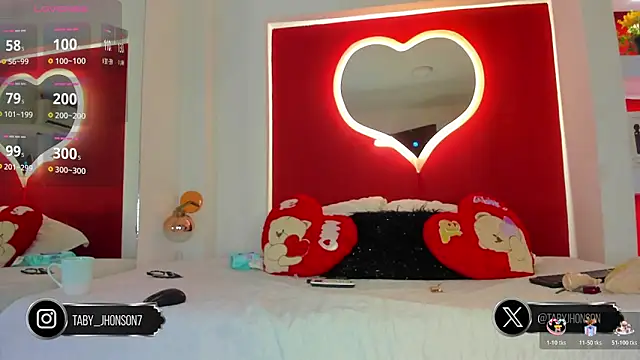 TabyJhonson online show from November 6, 1:15 pm