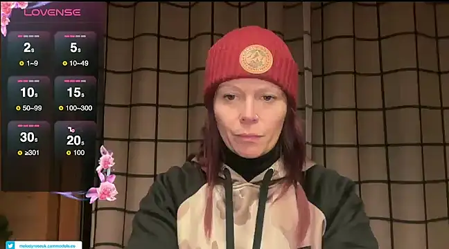 Snapshot of MelodyRoseUk chatting on January 10, 7:43 pm MelodyRoseUk online show from January 10, 7:43 pm