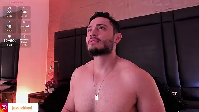 JossAckland online show from November 12, 8:01 pm