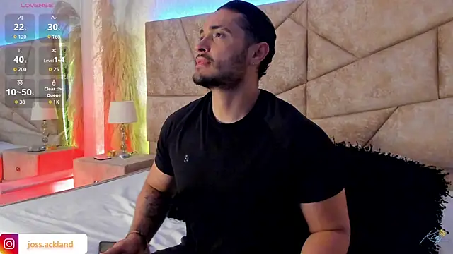 JossAckland online show from January 10, 8:15 pm