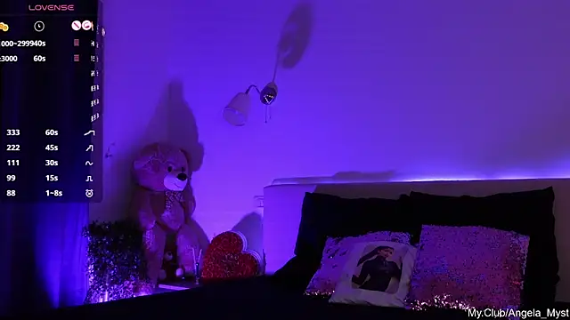 Angela Myst online show from October 7, 2:07 pm