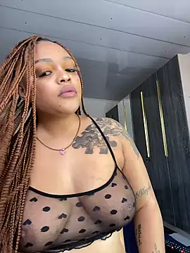 Snapshot of Naughty-Mel chatting on October 30, 6:55 am Naughty-Mel online show from October 30, 6:55 am