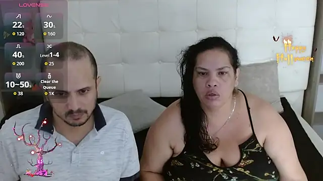 Candy and Jh0n online show from October 23, 4:11 am