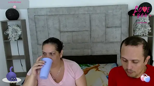 Candy and Jh0n online show from February 13, 6:52 pm