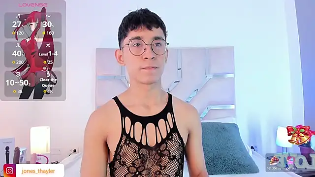 Thayler jones online show from January 8, 11:27 am