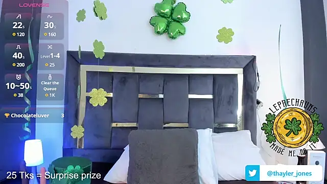 Thayler jones online show from March 17, 2:34 pm