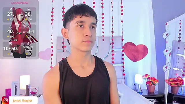 Thayler jones online show from February 9, 11:19 am