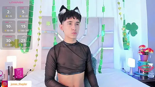 Thayler jones online show from March 13, 11:15 am