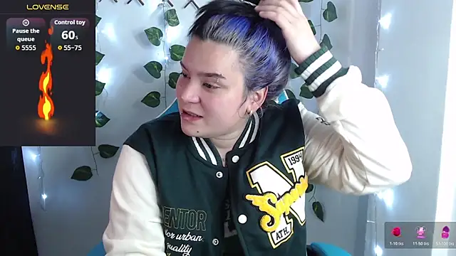 Snapshot of Nika_1_ chatting on February 23, 1:07 am Nika 1 online show from February 23, 1:07 am