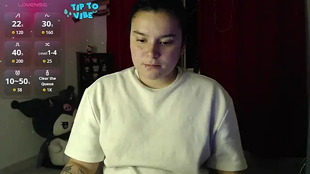 Snapshot of Nika_1_ chatting on October 10, 4:46 am Nika 1 online show from October 10, 4:46 am