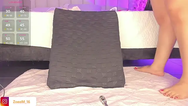 Zoe1 2 online show from April 6, 7:48 pm