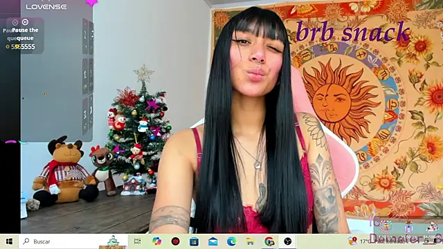 Snapshot of Demeter__ chatting on March 18, 12:08 am Demeter online show from March 18, 12:08 am