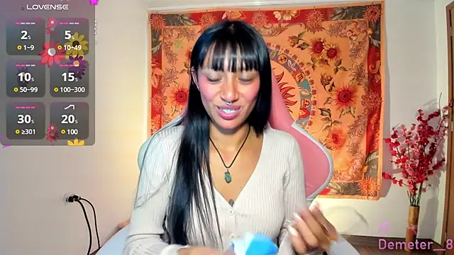 Snapshot of Demeter__ chatting on March 19, 12:26 am Demeter online show from March 19, 12:26 am