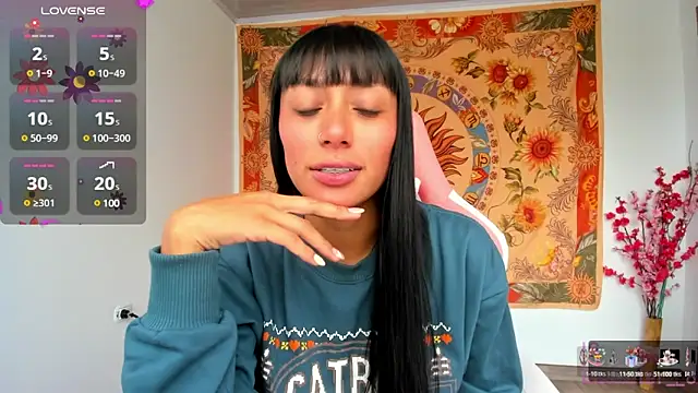 Snapshot of Demeter__ chatting on March 14, 7:34 pm Demeter online show from March 14, 7:34 pm