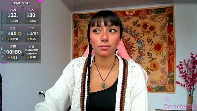 Snapshot of Demeter__ chatting on March 17, 6:00 pm Demeter online show from March 17, 6:00 pm