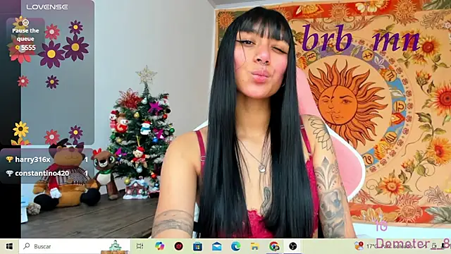 Snapshot of Demeter__ chatting on March 7, 1:31 am Demeter online show from March 7, 1:31 am