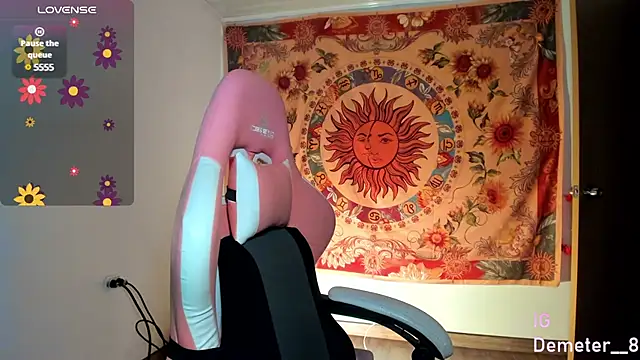 Snapshot of Demeter__ chatting on March 4, 1:12 am Demeter online show from March 4, 1:12 am