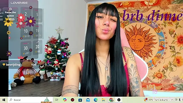 Snapshot of Demeter__ chatting on March 5, 3:18 am Demeter online show from March 5, 3:18 am