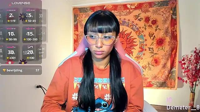 Snapshot of Demeter__ chatting on March 5, 12:16 am Demeter online show from March 5, 12:16 am