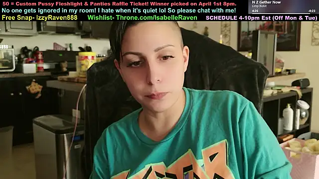 IsabelleRaven online show from March 19, 9:37 pm