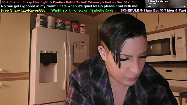 IsabelleRaven online show from December 23, 12:22 am