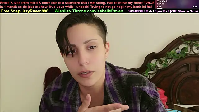 IsabelleRaven online show from March 10, 6:34 pm