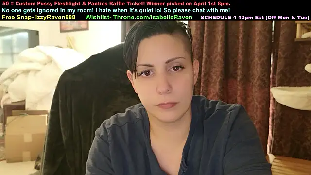 IsabelleRaven online show from March 20, 9:49 pm