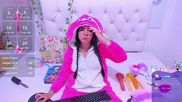 MorganitaX online show from March 18, 8:16 pm