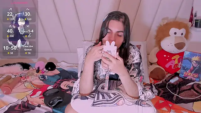 MorganitaX online show from October 11, 2:29 pm