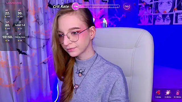 Snapshot of VioletShine chatting on October 24, 12:37 pm VioletShine online show from October 24, 12:37 pm