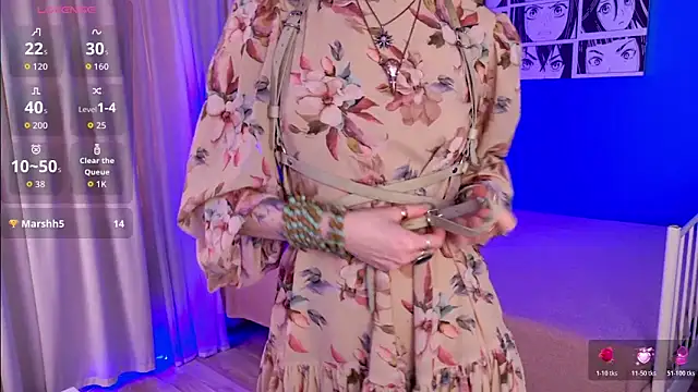 VioletShine online show from June 26, 1:50 pm