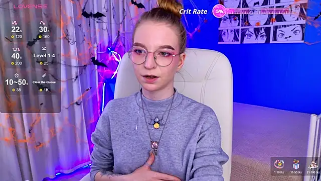 Snapshot of VioletShine chatting on October 26, 1:44 pm VioletShine online show from October 26, 1:44 pm