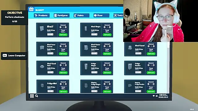 Snapshot of LilyFoxxx chatting on February 22, 4:18 am LilyFoxxx online show from February 22, 4:18 am