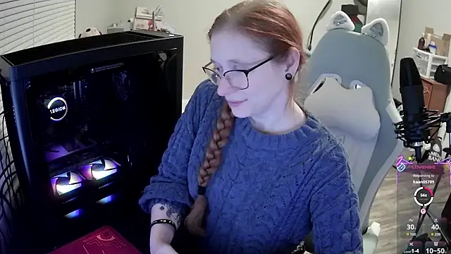 LilyFoxxx online show from October 31, 3:14 am