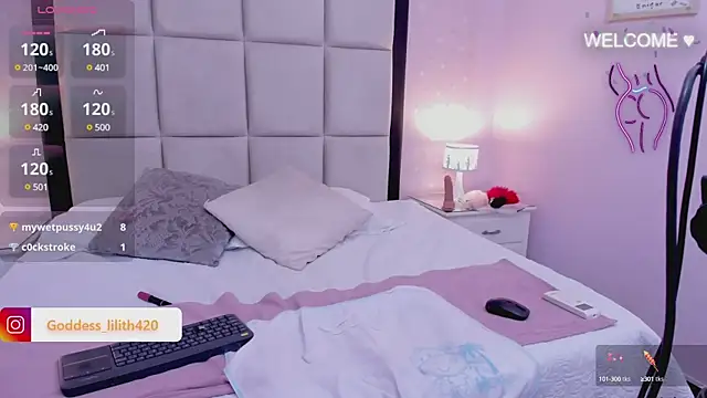 Goddess  Lilith online show from December 4, 2:03 am