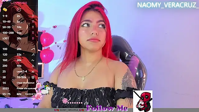 Naomy veracruz  online show from February 25, 1:00 pm