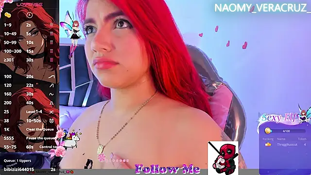 Naomy veracruz  online show from February 26, 1:22 pm