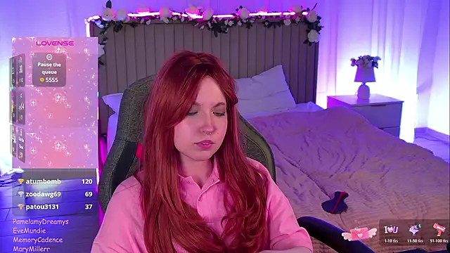 PamelamyDreamys online show from November 1, 7:52 pm