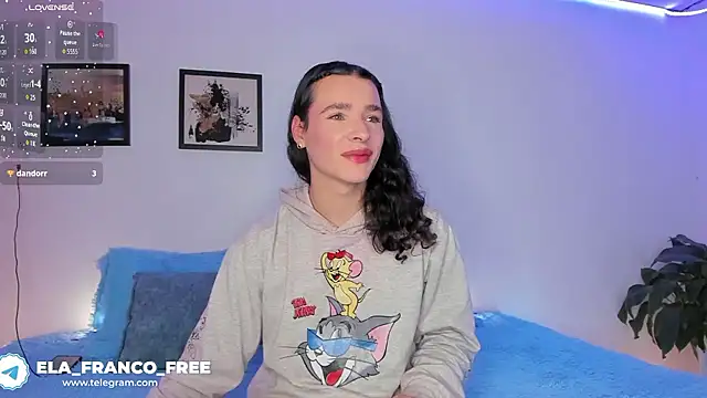 elafranco  online show from January 10, 1:34 am