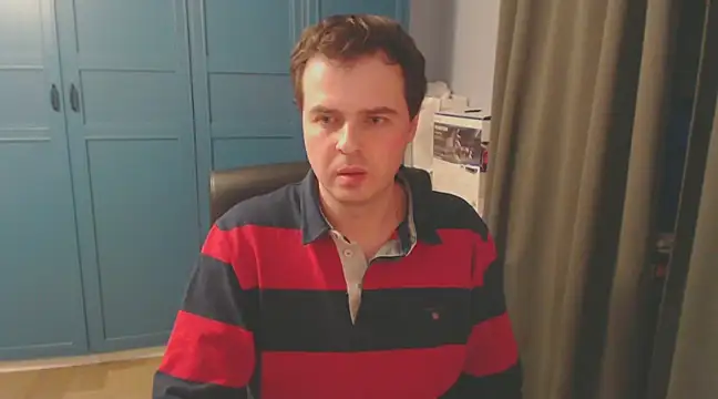 Snapshot of CuteMan33 chatting on January 11, 4:27 am CuteMan33 online show from January 11, 4:27 am