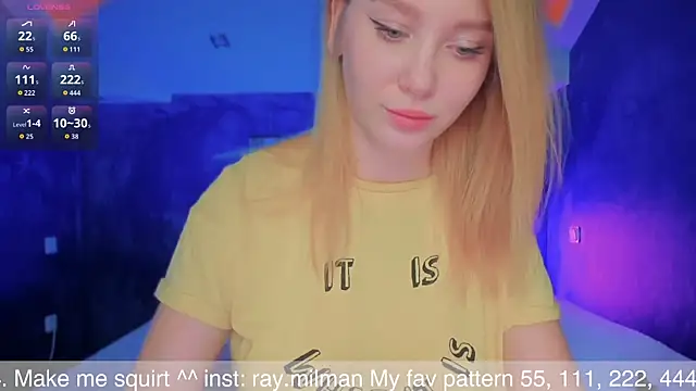 Snapshot of AliceMilman chatting on November 17, 11:58 am AliceMilman online show from November 17, 11:58 am