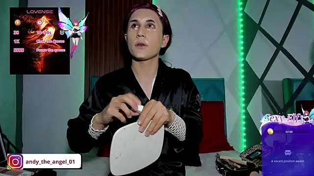 andy angell1 online show from April 14, 4:39 am